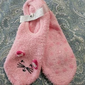 No Boundaries NWOT Kitty Cat Slipper Socks